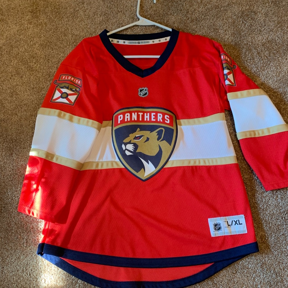 Youth Florida Panthers hockey jersey